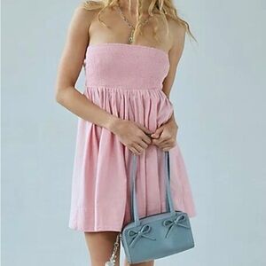 BDG Juliana Smocked Strapless Mini Dress $59
